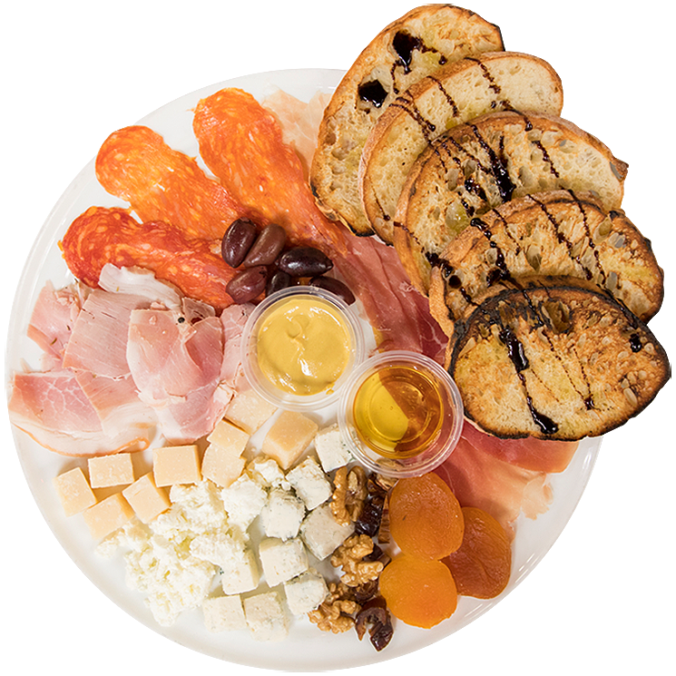 House Meat & Cheese Plate (Serves 2)